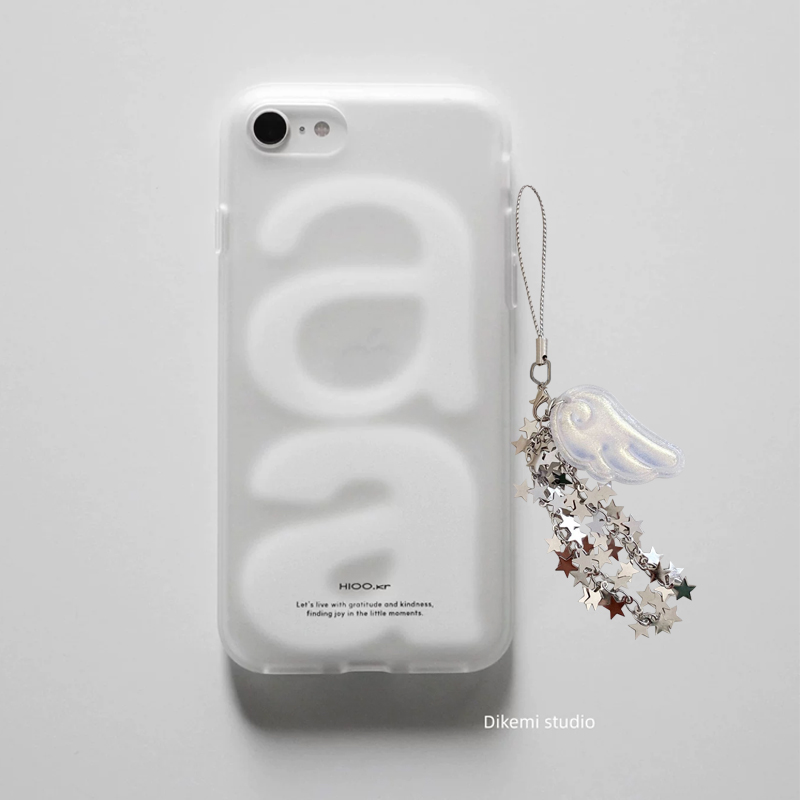 Phone Cases Korean - Korean Ins Versatile Simple Letter Star