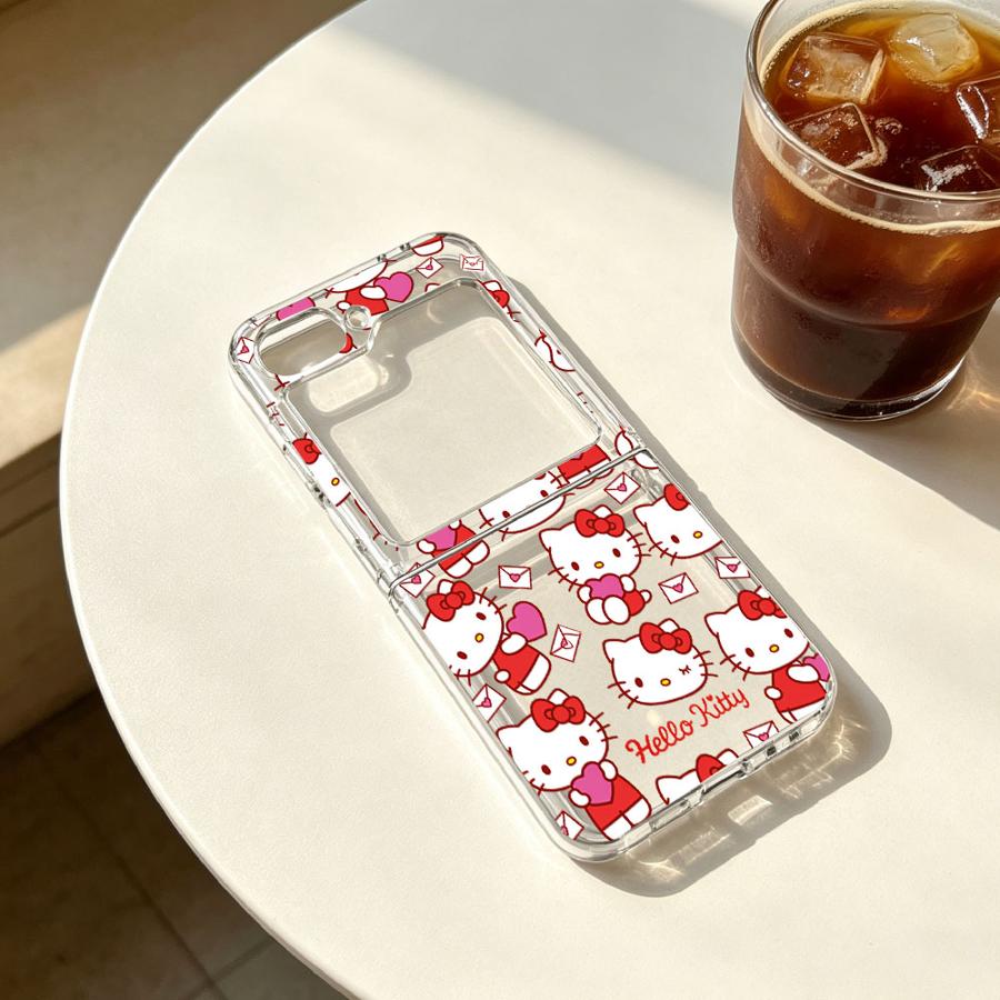 Phone Cases Z Flip 7 - Sanrio Hello Kitty Phone Cover Case