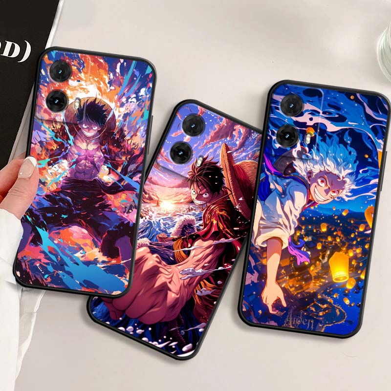 Phone Cases Motorola - Cartoon Design One Piece Phone Case