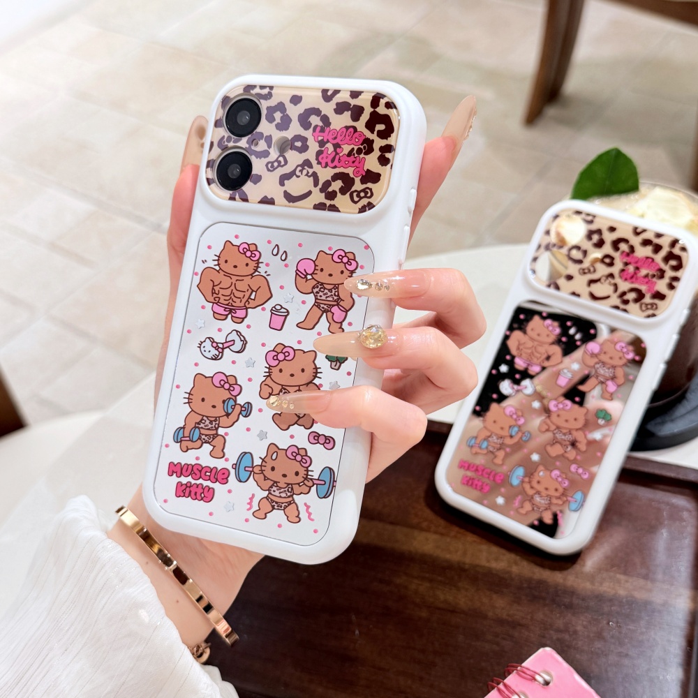 Phone Cases Expensive - Luxury Leopard Print Hello Kitty Hot