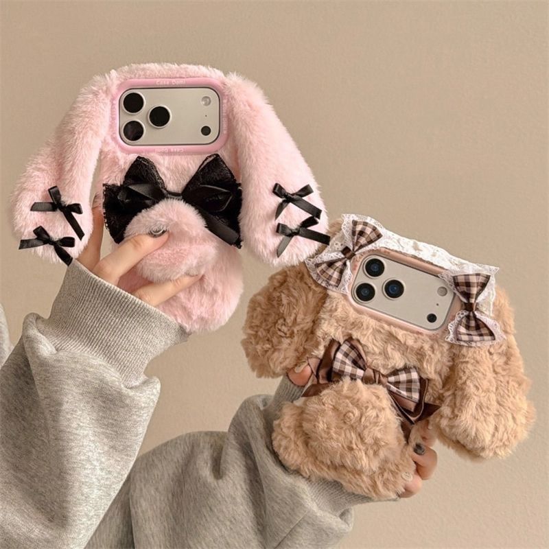 Phone Cases Casely - The Plush, Three-dimensional And Adorable Bow-shaped