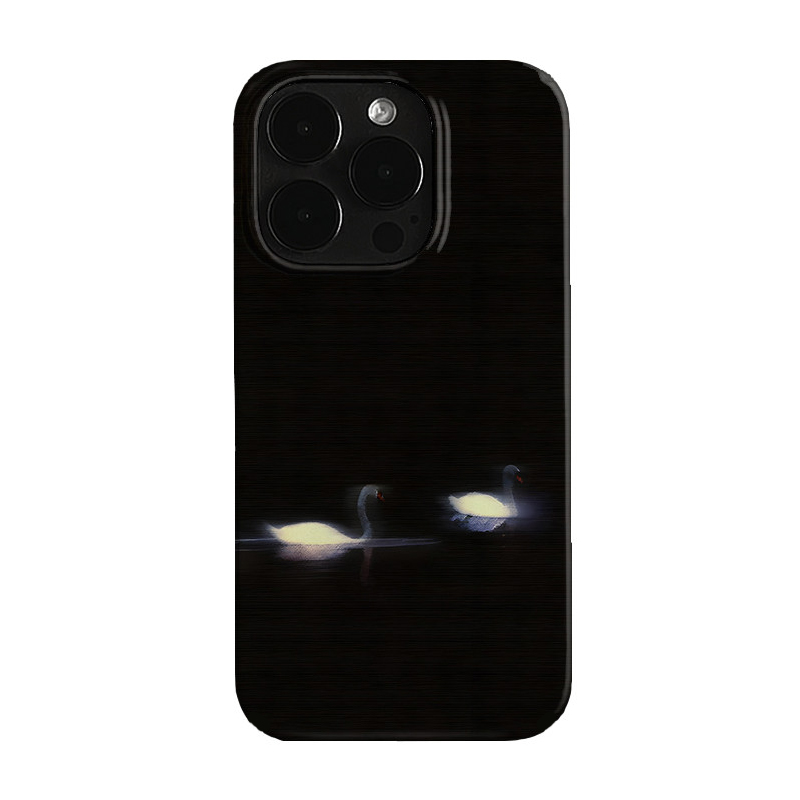 Phone Cases Expensive - Advanced Luxury Swan Pattern Phone Case