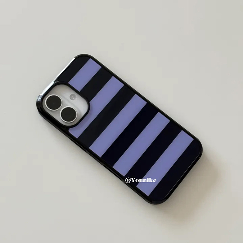 Korean Ins Purple and Black St – Phone Cases Korean Bewertung und Preis