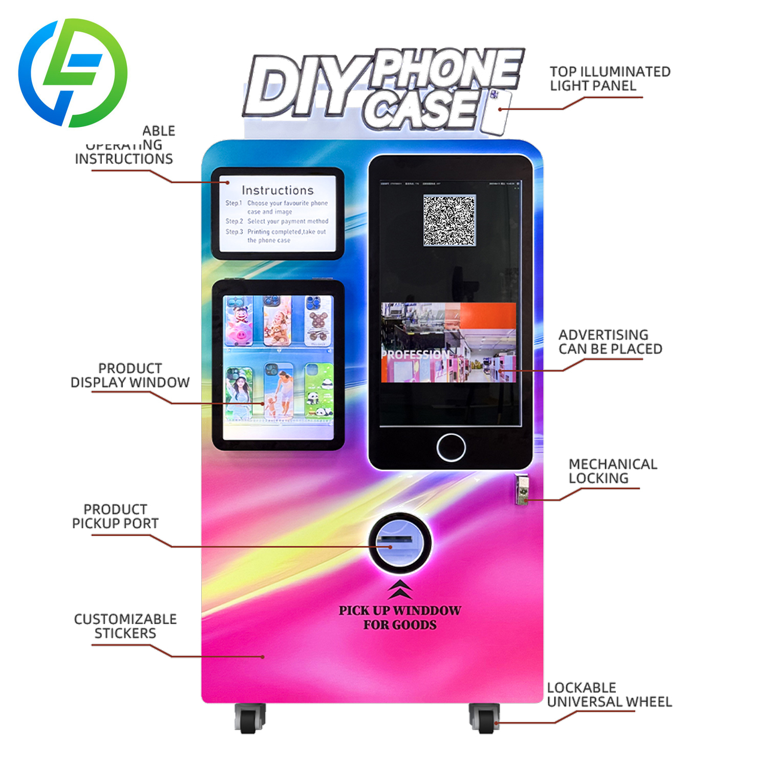 Professional Mobile Phone Cove – Phone Cases Vending Machine Bewertung und Preis