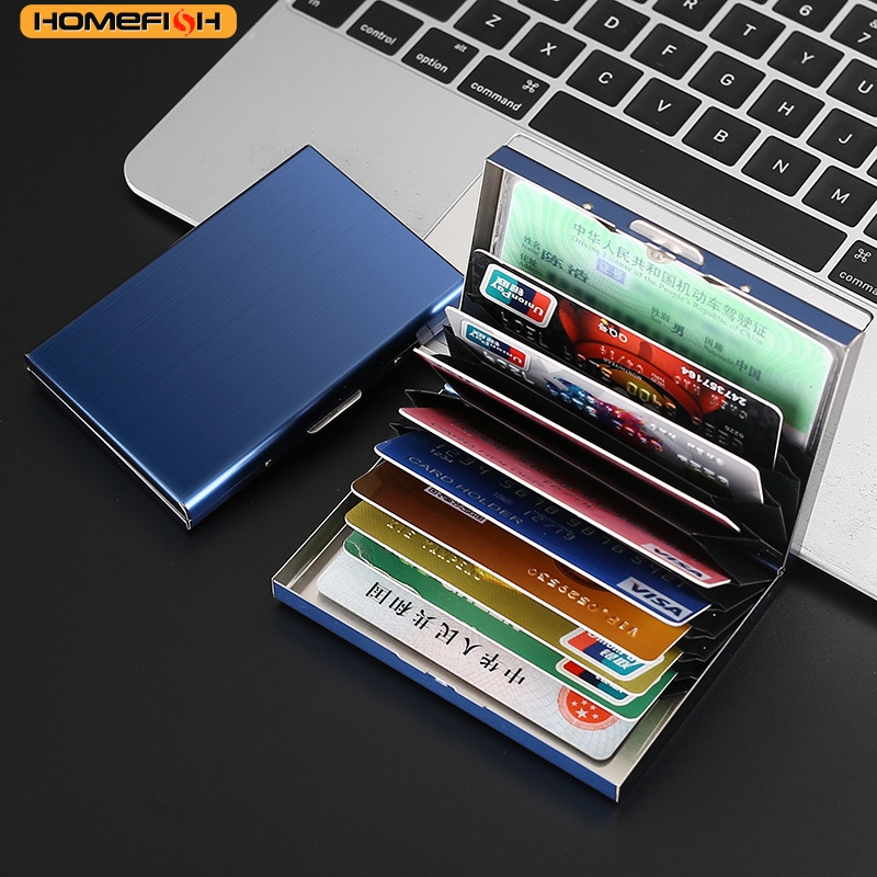 HOMEFISH RFID Blocking Stainle – Slim Card Slot Case Bewertung und Preis