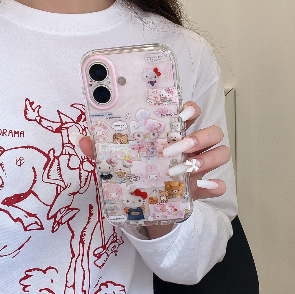 Korean Fashion Cute Cartoon Sa – Phone Cases Korean Bewertung und Preis