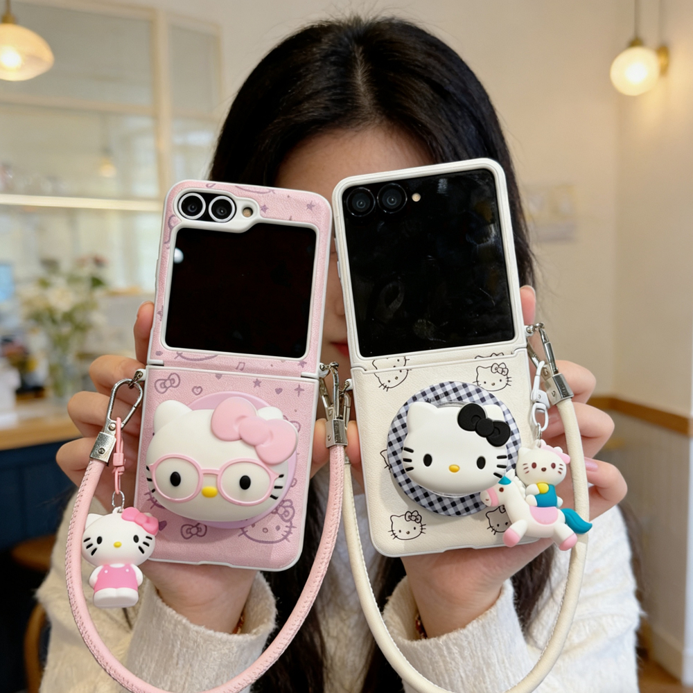 Sanrio Hello Kitty Magnetic Gr – Phone Cases Z Flip 7 Bewertung und Preis