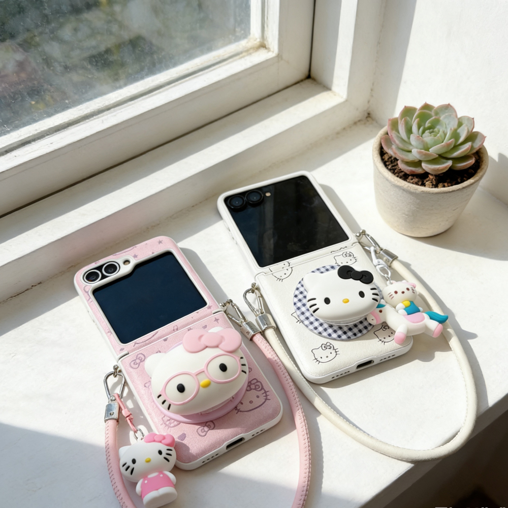 Sanrio Hello Kitty Magnetic Gr – Phone Cases Z Flip 7 Bewertung und Preis