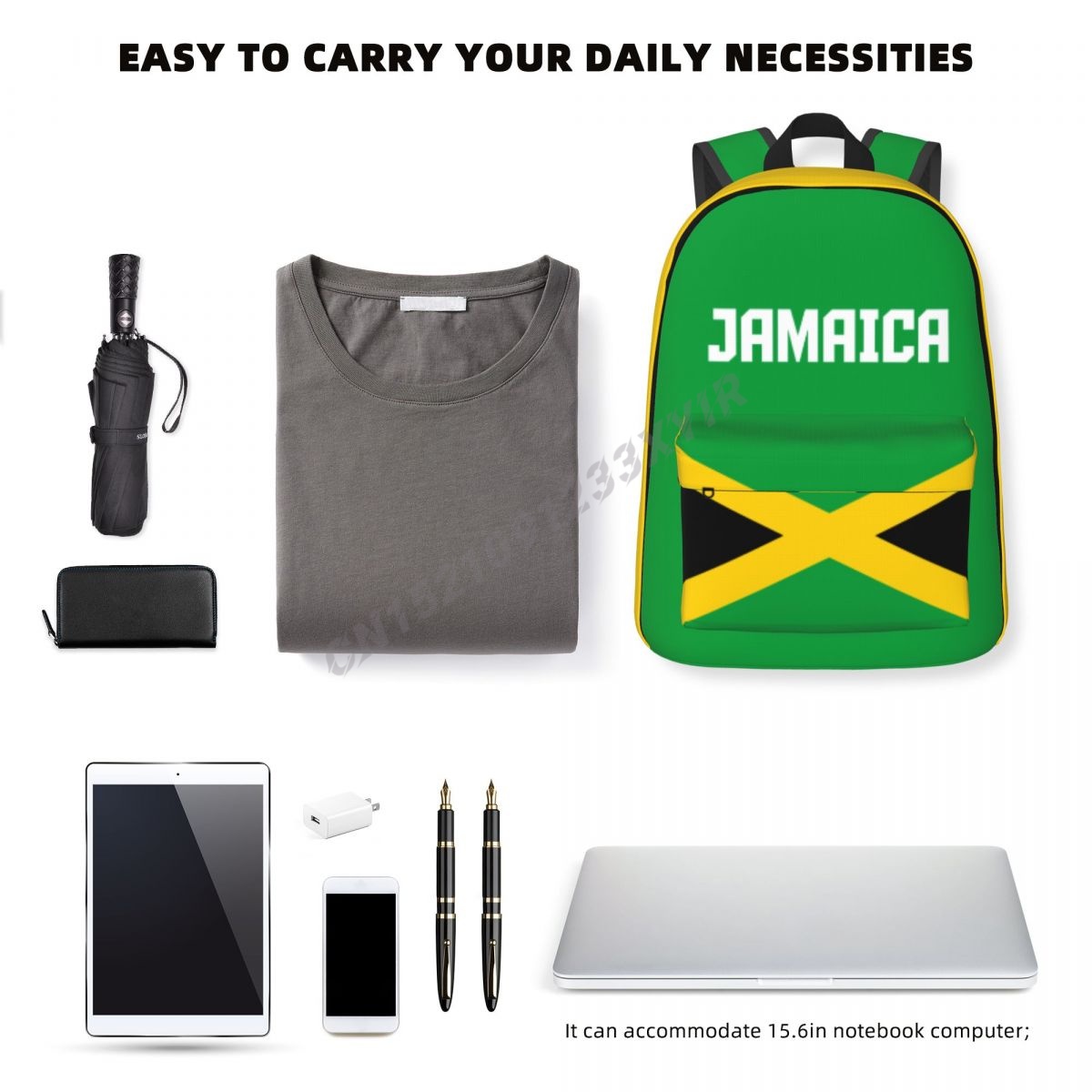 Unisex Backpack Jamaica Flag J – Phone Cases Jamaica Bewertung und Preis