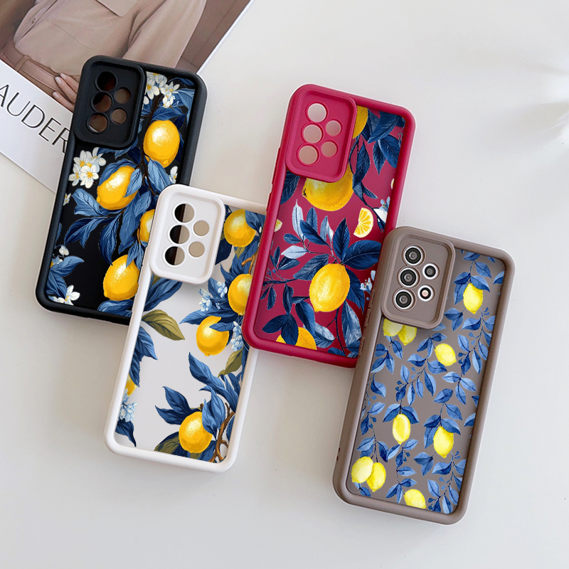 Creative Blue Leaf Yellow Lemo – Phone Cases Motorola Bewertung und Preis