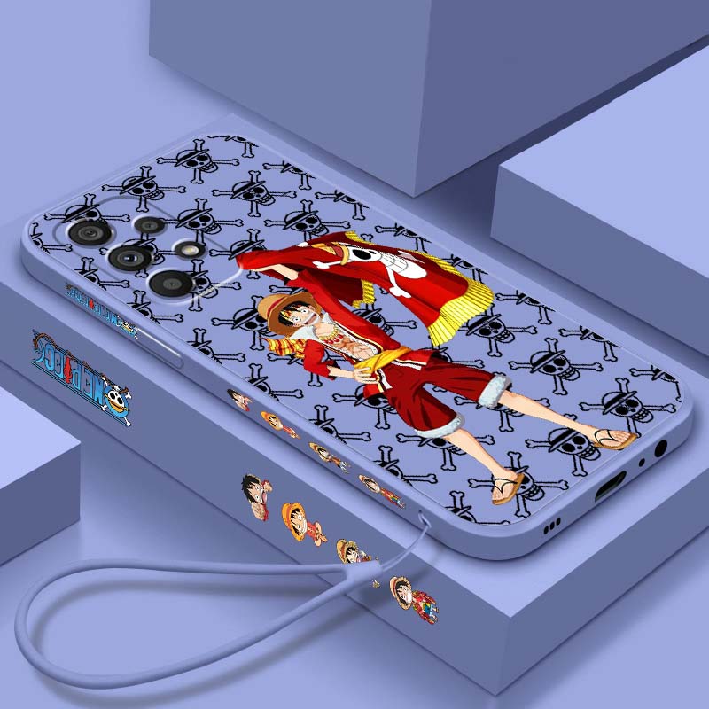 One Piece Anime Red D. Luffy F – Silicone Liquid Case Bewertung und Preis