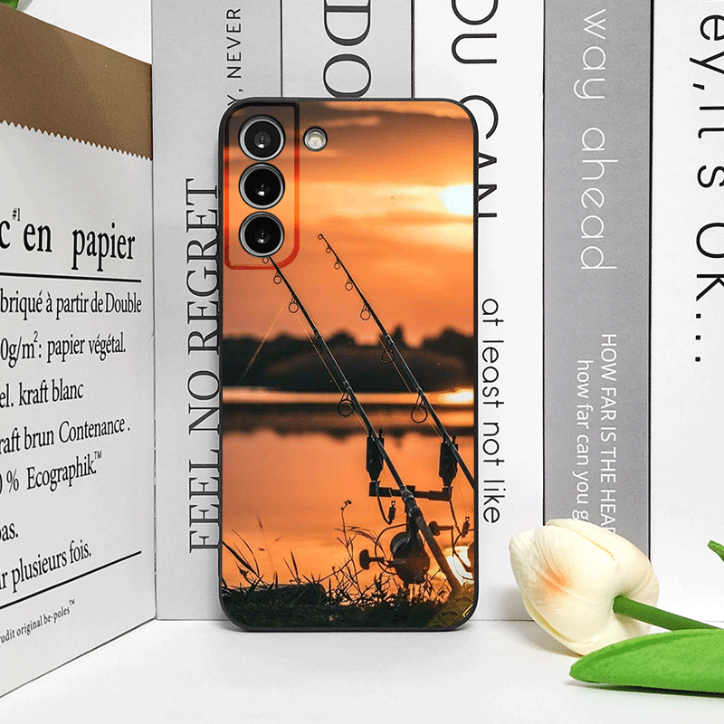 Fishing Rod at Sunset Scenery  – Phone Cases Motorola Bewertung und Preis