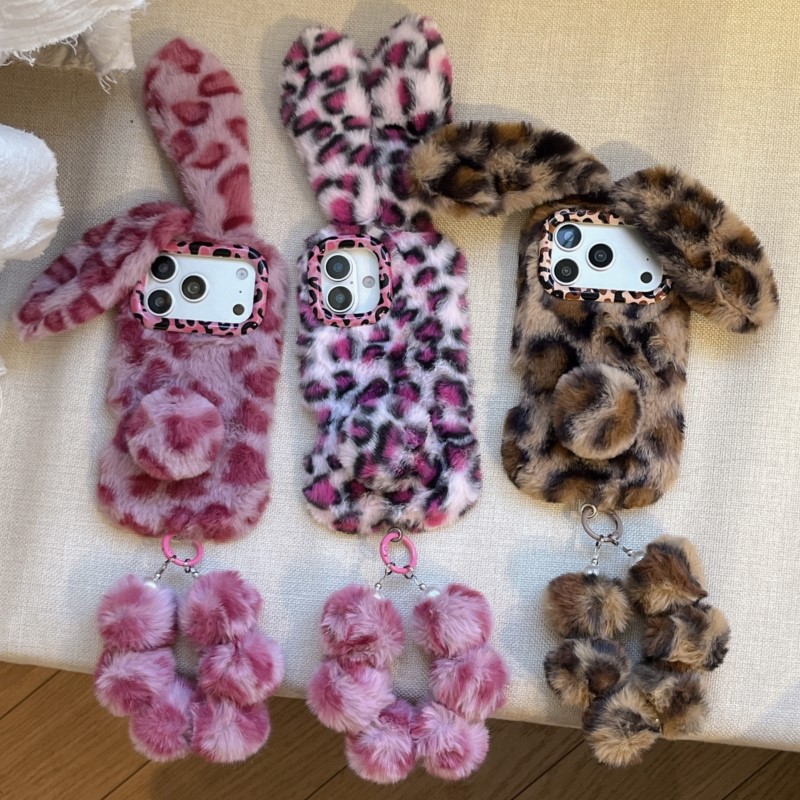 3D Leopard print Rabbit Plush  – Phone Cases Europe Bewertung und Preis