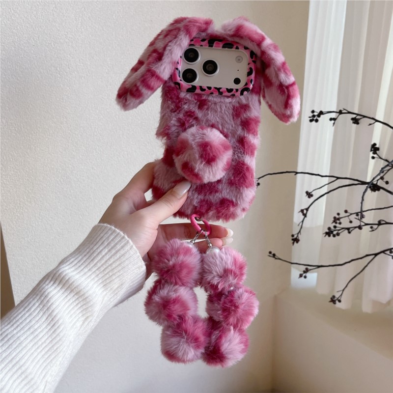3D Leopard print Rabbit Plush  – Phone Cases Europe Bewertung und Preis