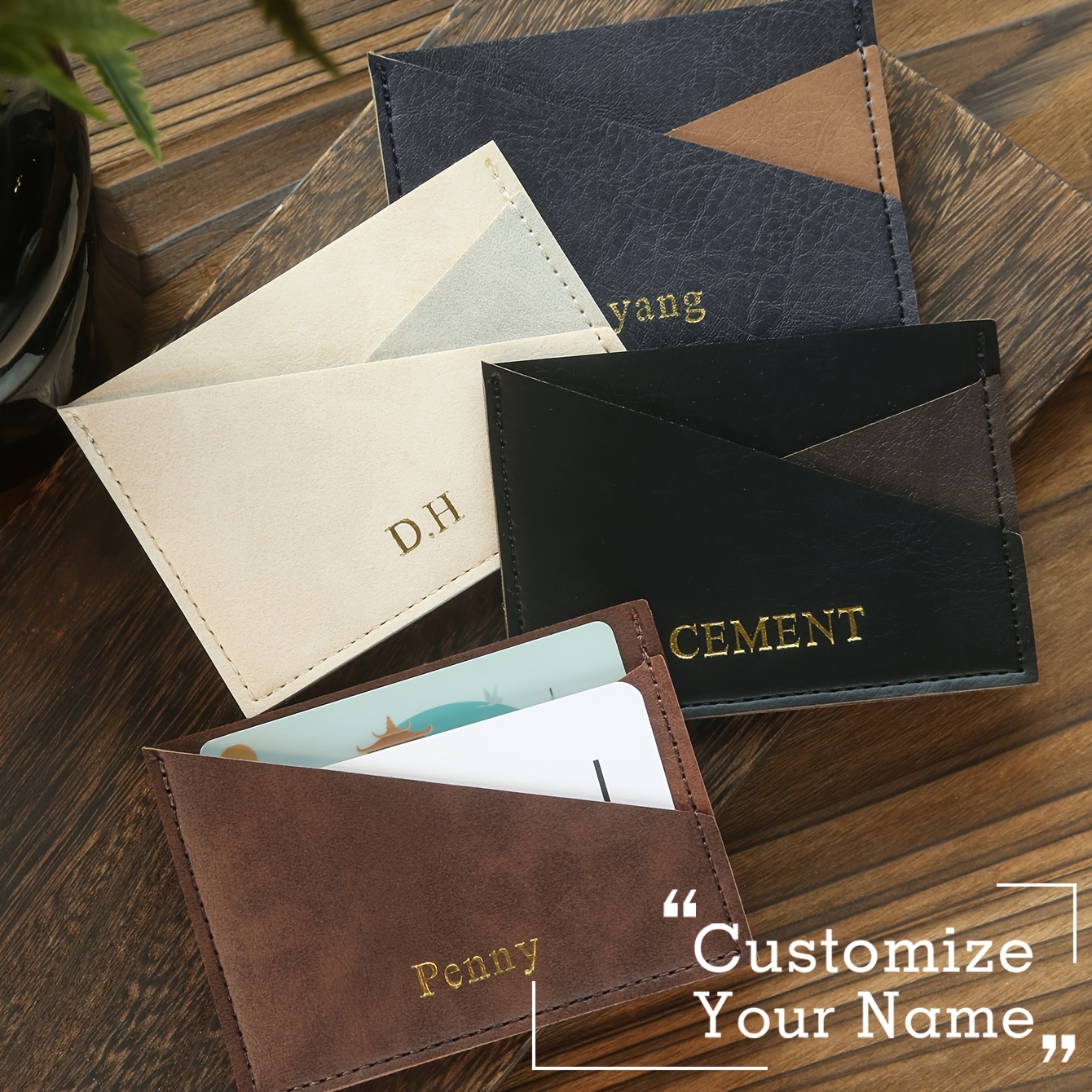 1PC Personalized Slim Minimali – Slim Card Slot Case Bewertung und Preis