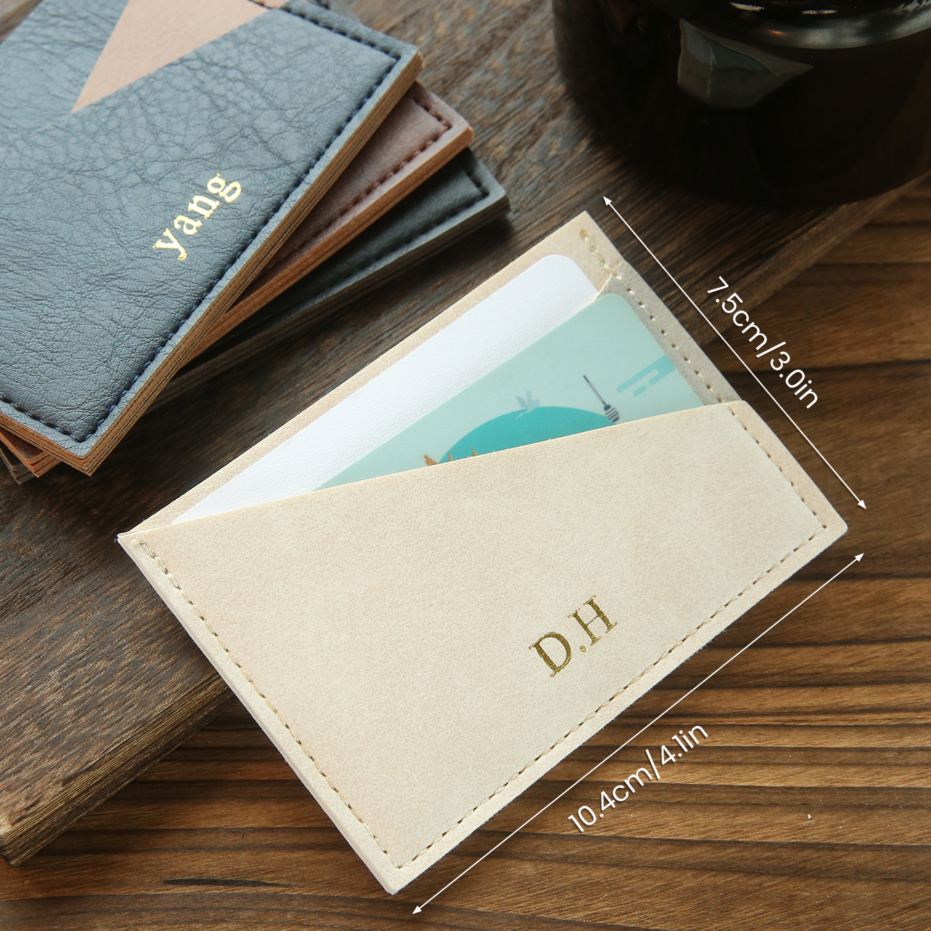 1PC Personalized Slim Minimali – Slim Card Slot Case Bewertung und Preis