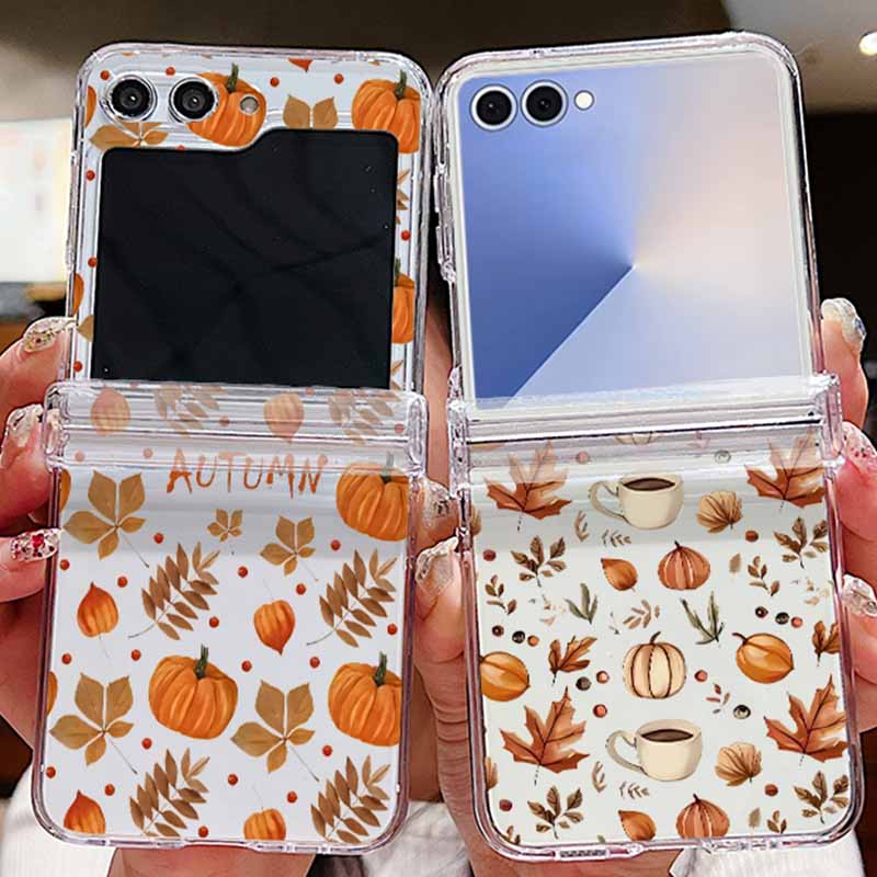 Autumn Maple Leaf Pattern Phon – Phone Cases Z Flip 7 Bewertung und Preis