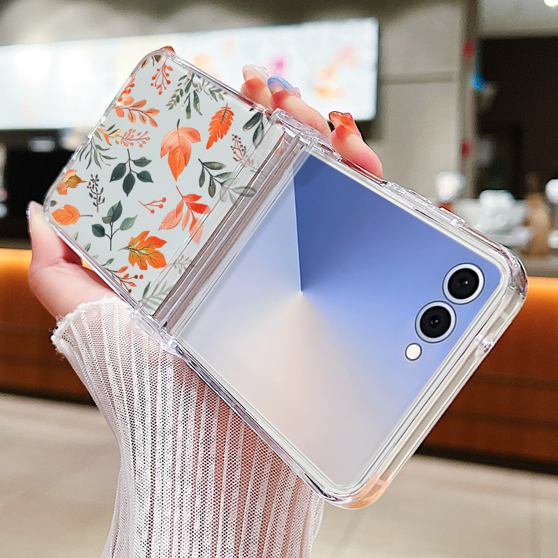 Autumn Maple Leaf Pattern Phon – Phone Cases Z Flip 7 Bewertung und Preis