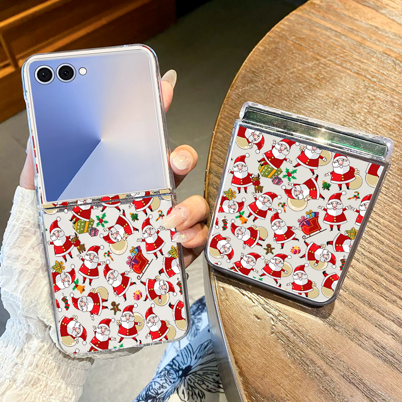 Christmas Snowman Elk Phone Ca – Phone Cases Z Flip 7 Bewertung und Preis