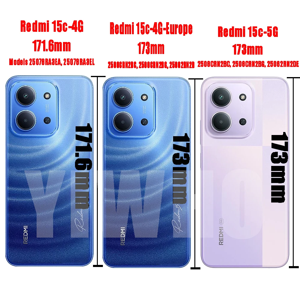 Transparent Case for Redmi 15C – Phone Cases Europe Bewertung und Preis