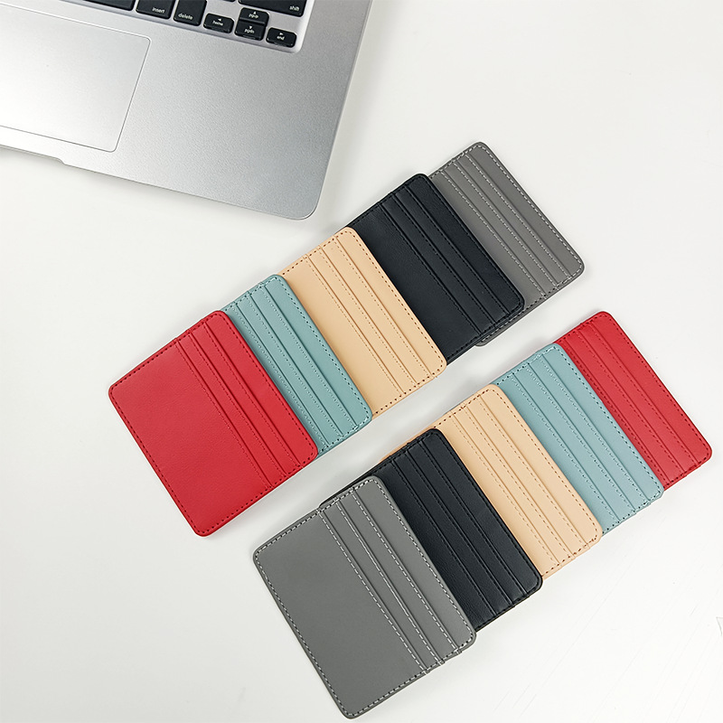 PU Leather ID Card Case - Slim – Slim Card Slot Case Bewertung und Preis