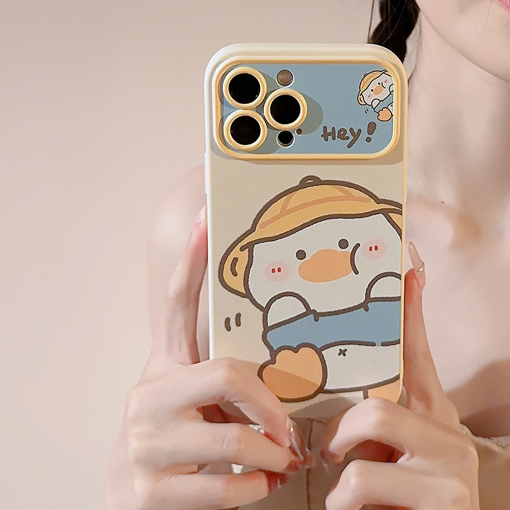 Korean Cartoon Yellow Duck Pho – Phone Cases Korean Bewertung und Preis