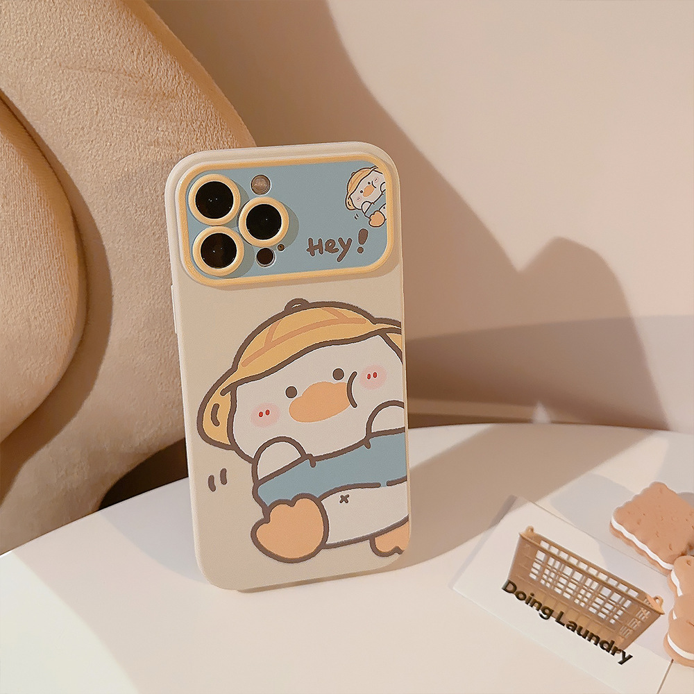 Korean Cartoon Yellow Duck Pho – Phone Cases Korean Bewertung und Preis