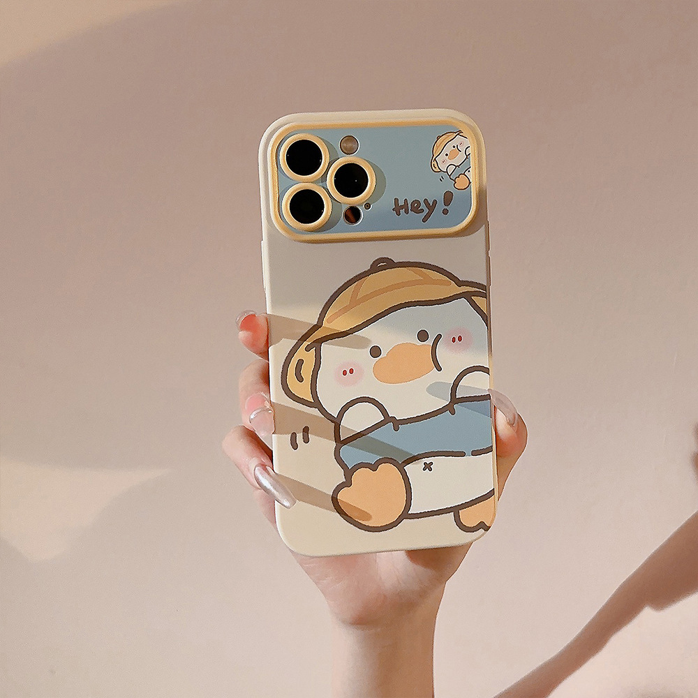 Korean Cartoon Yellow Duck Pho – Phone Cases Korean Bewertung und Preis