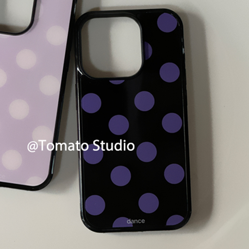 Korean Ins Fashion Purple Polk – Phone Cases Korean Bewertung und Preis