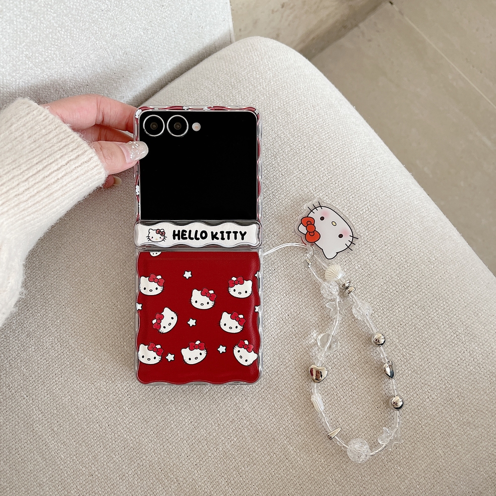 Cute Cartoon Sanrio Hello Kitt – Phone Cases Z Flip 7 Bewertung und Preis