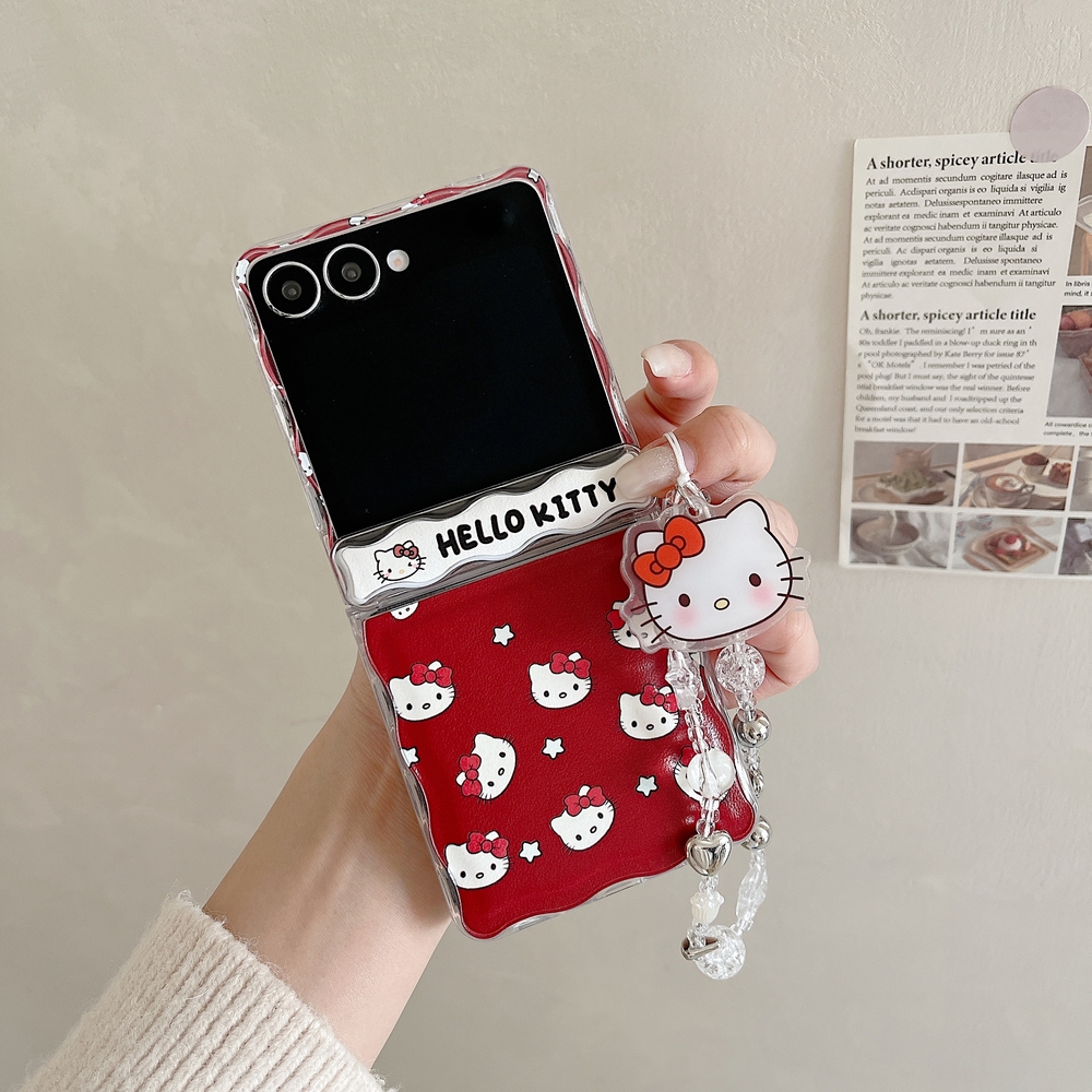 Cute Cartoon Sanrio Hello Kitt – Phone Cases Z Flip 7 Bewertung und Preis