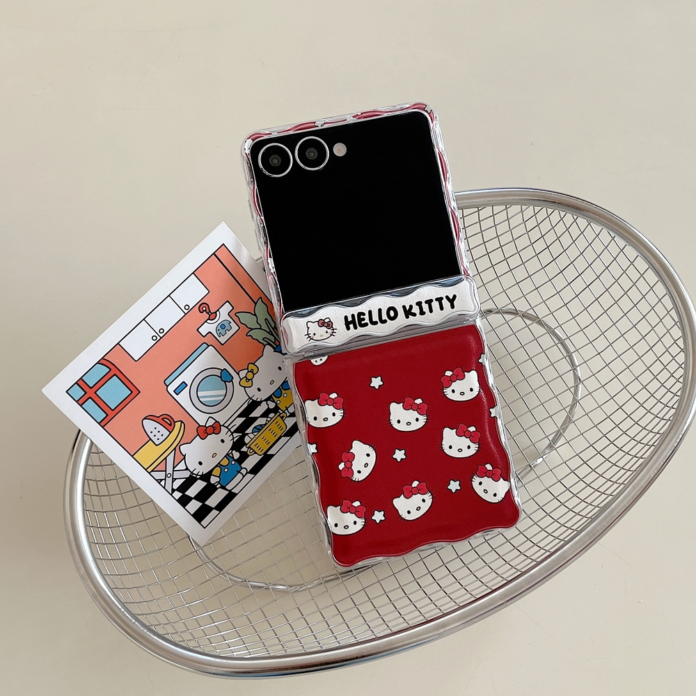 Cute Cartoon Sanrio Hello Kitt – Phone Cases Z Flip 7 Bewertung und Preis