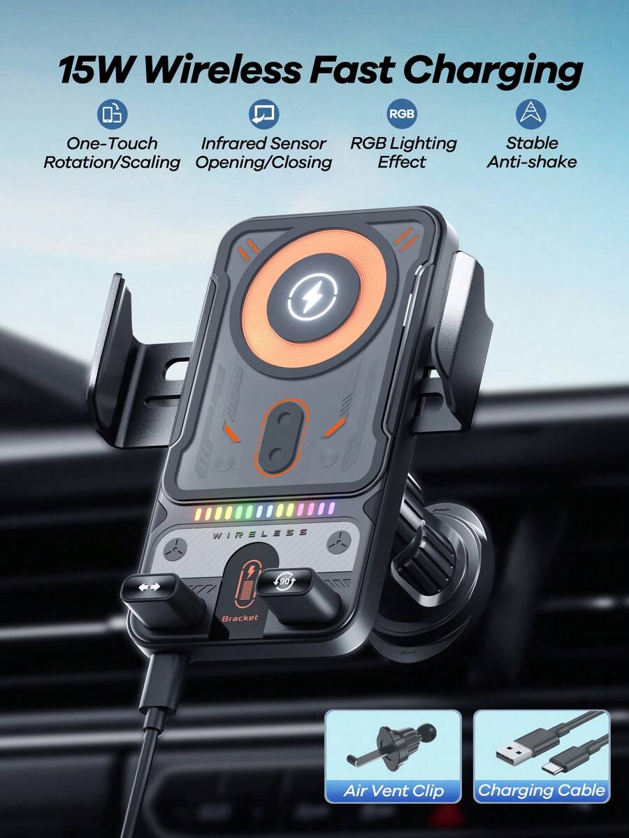 15W Wireless Car Phone Mount F – Phone Cases Casely Bewertung und Preis