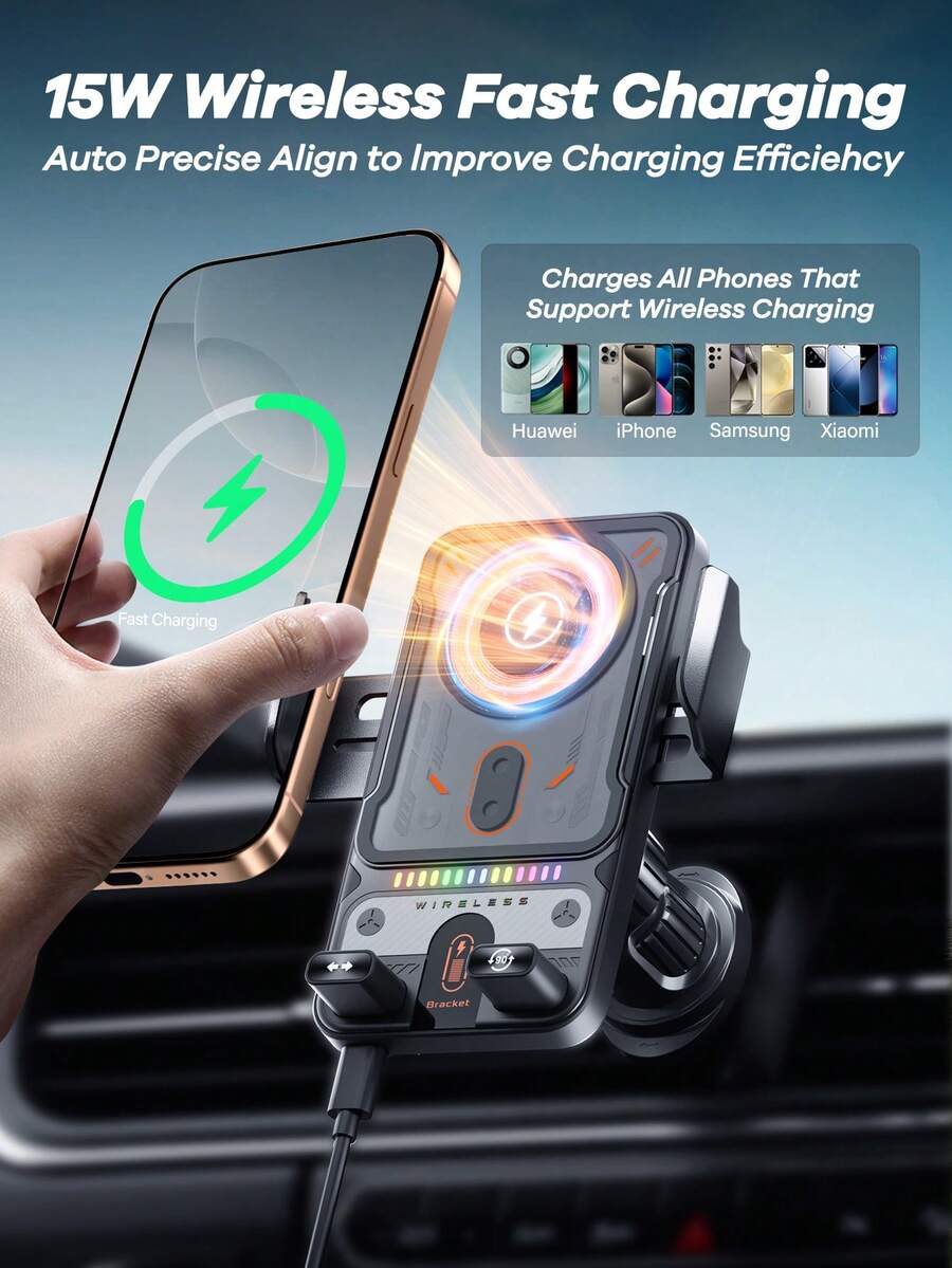 15W Wireless Car Phone Mount F – Phone Cases Casely Bewertung und Preis