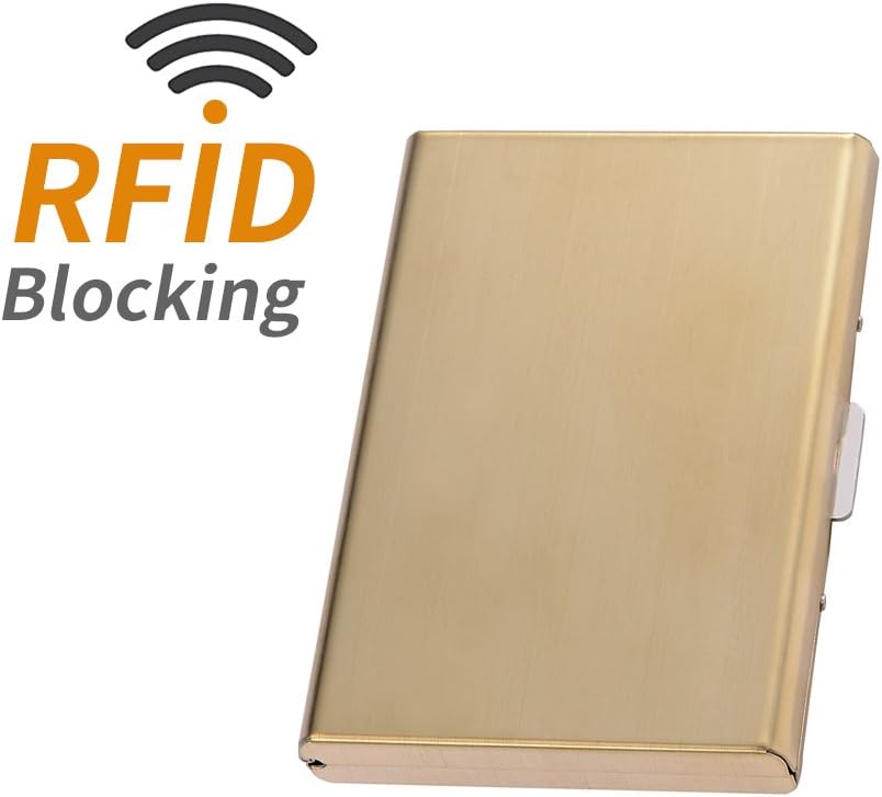 RFID Credit Card Holder Stainl – Slim Card Slot Case Bewertung und Preis