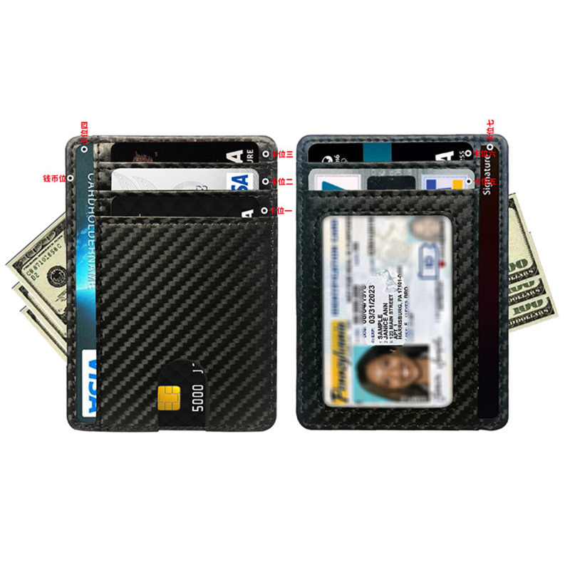 8 Slot Slim RFID Blocking Leat – Slim Card Slot Case Bewertung und Preis