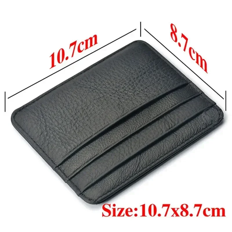 New Thin Genuine Leather Mini  – Slim Card Slot Case Bewertung und Preis