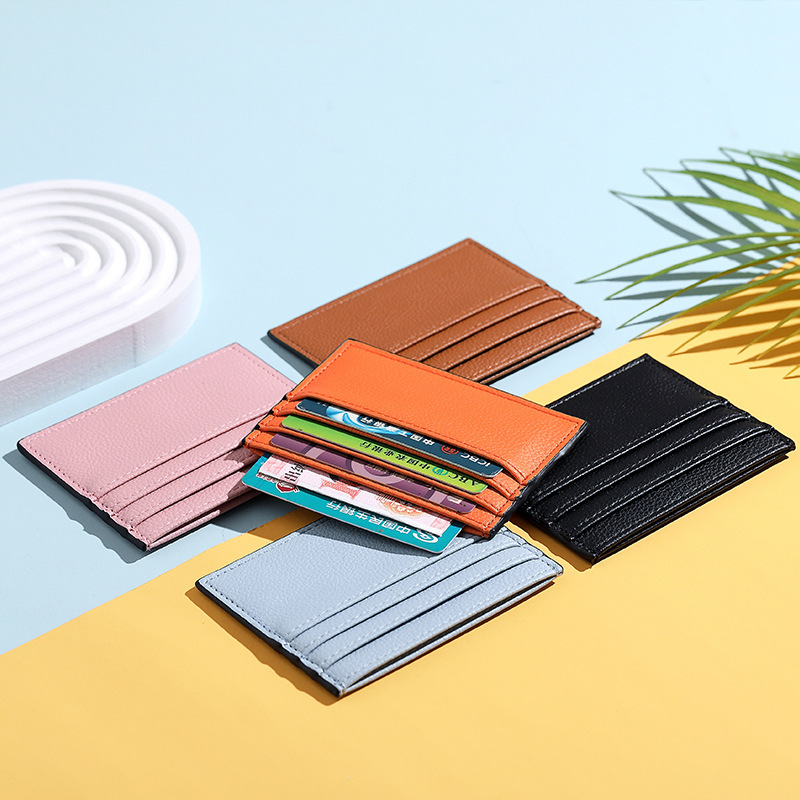 Ultra-thin PU Leather Mini Wal – Slim Card Slot Case Bewertung und Preis