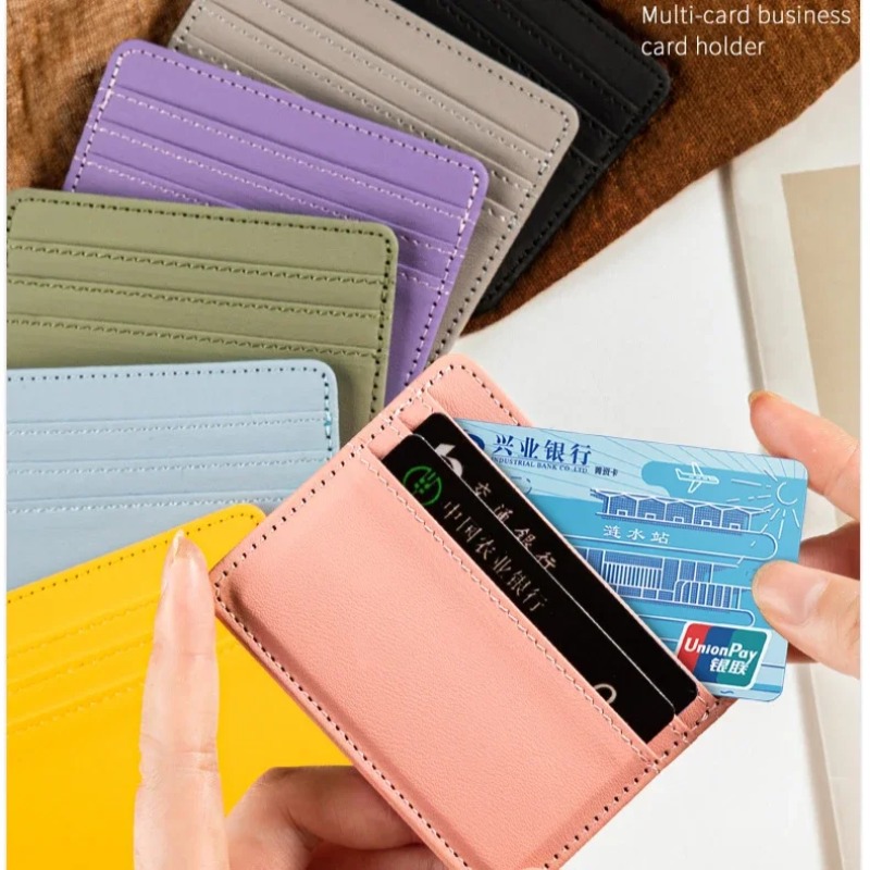 Ultra-thin PU Leather Mini Wal – Slim Card Slot Case Bewertung und Preis