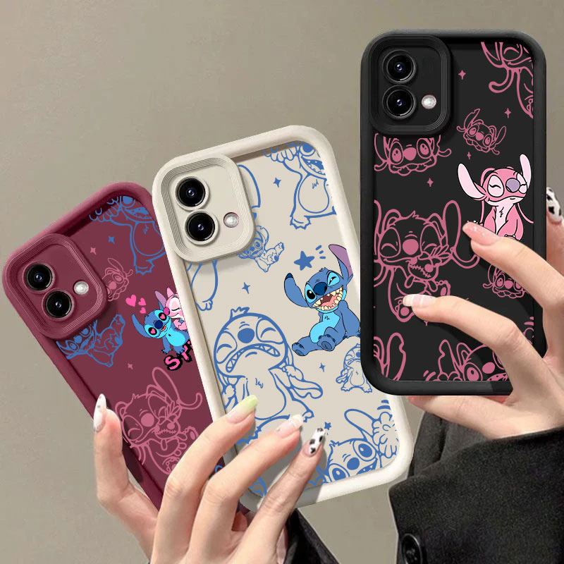 Stitch and Angel Cartoon Phone – Phone Cases Motorola Bewertung und Preis