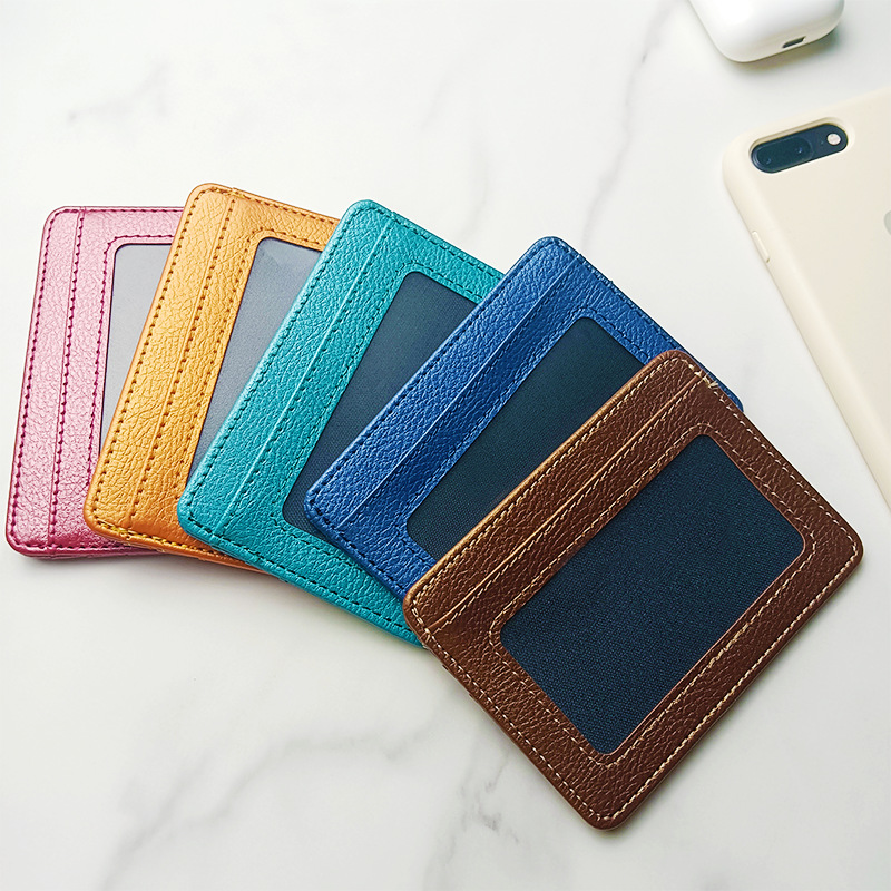 Thin PU Leather Mini Wallet Sl – Slim Card Slot Case Bewertung und Preis