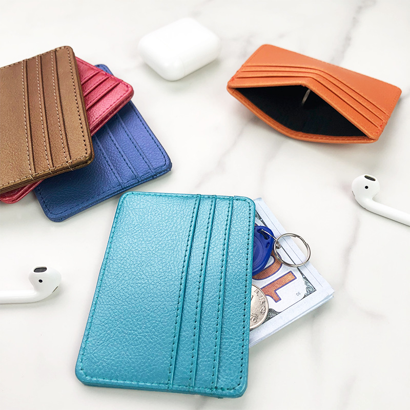 Thin PU Leather Mini Wallet Sl – Slim Card Slot Case Bewertung und Preis