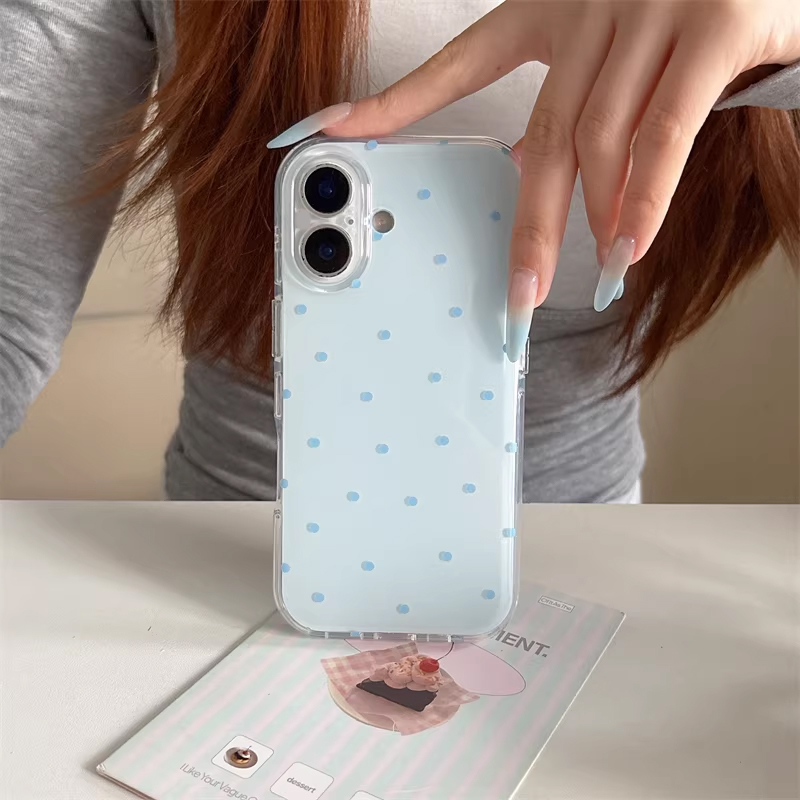 Korean Ins Girl Simple Blue Pi – Phone Cases Korean Bewertung und Preis