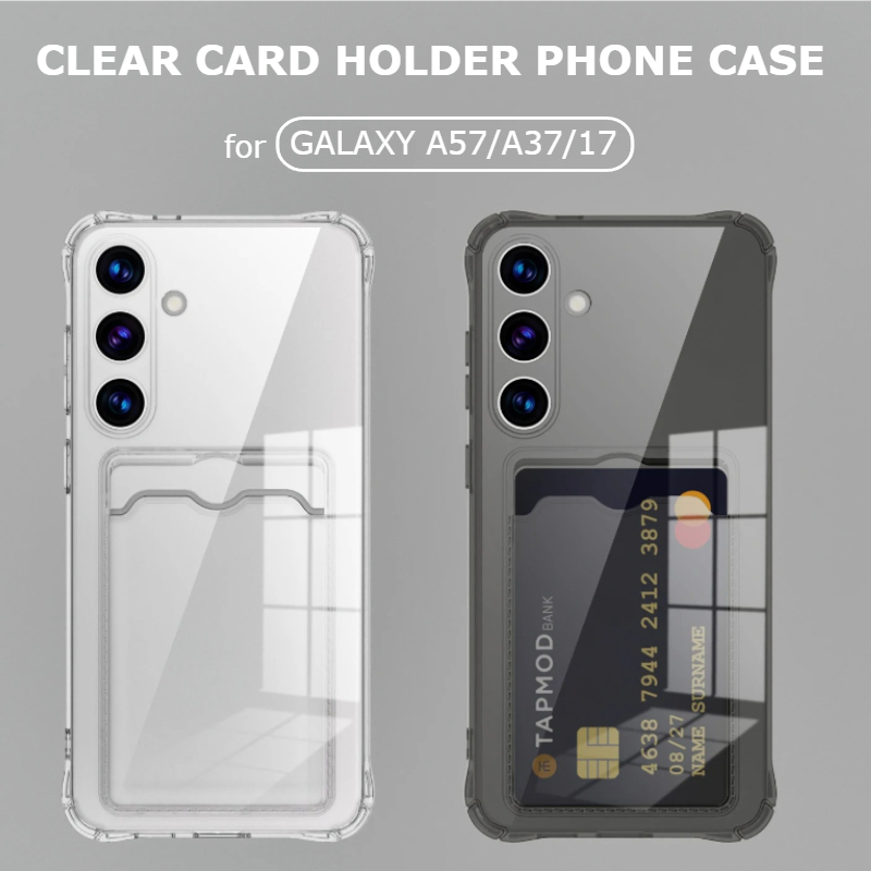 Luxury Clear Case For Samsung  – Slim Card Slot Case Bewertung und Preis
