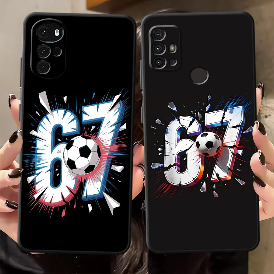 Soccer Number 67 Case for Moto – Phone Cases Motorola Bewertung und Preis