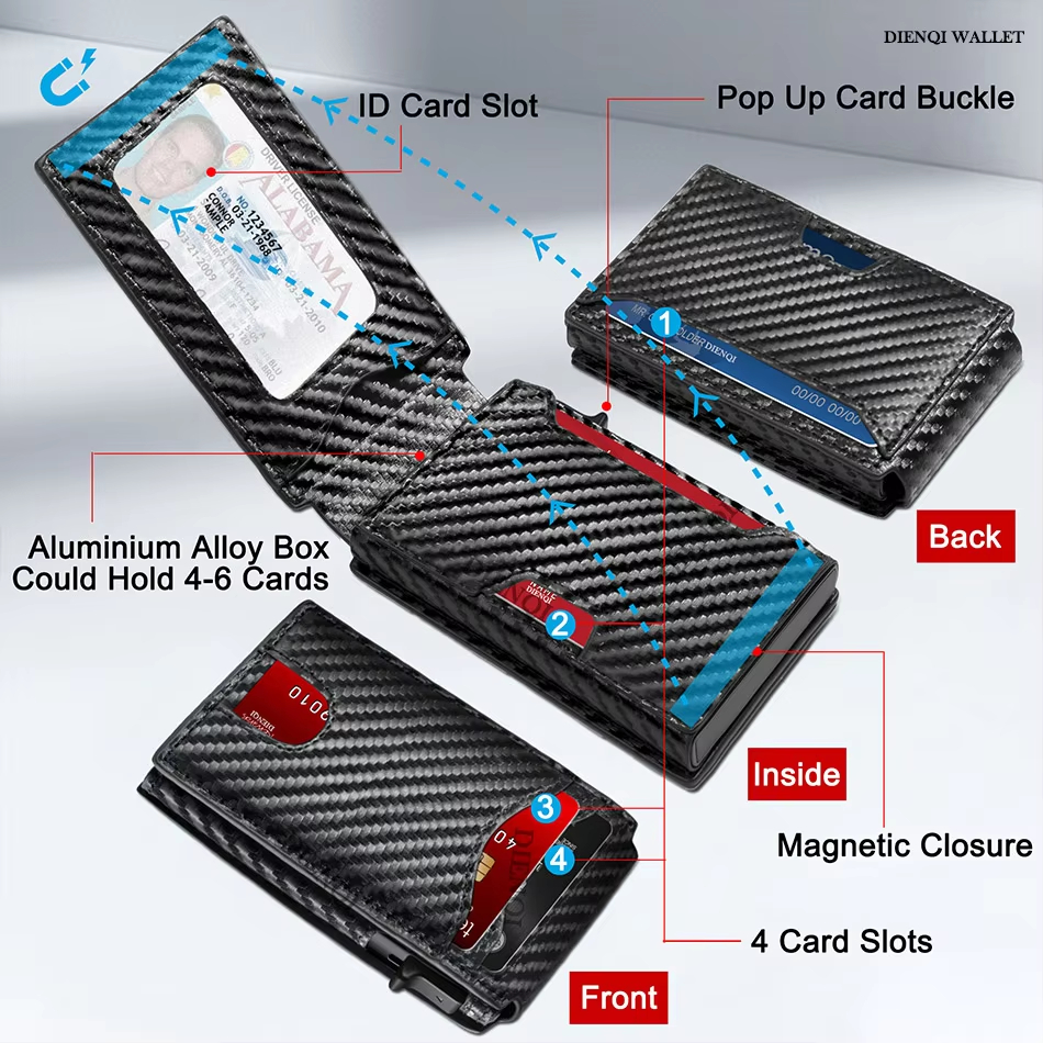 With Pop Up Aluminum Case Slim – Slim Card Slot Case Bewertung und Preis