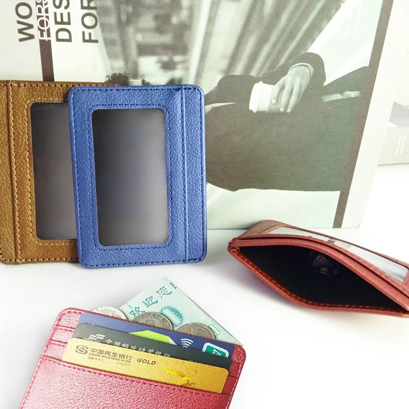 New Thin PU Leather Mini Walle – Slim Card Slot Case Bewertung und Preis