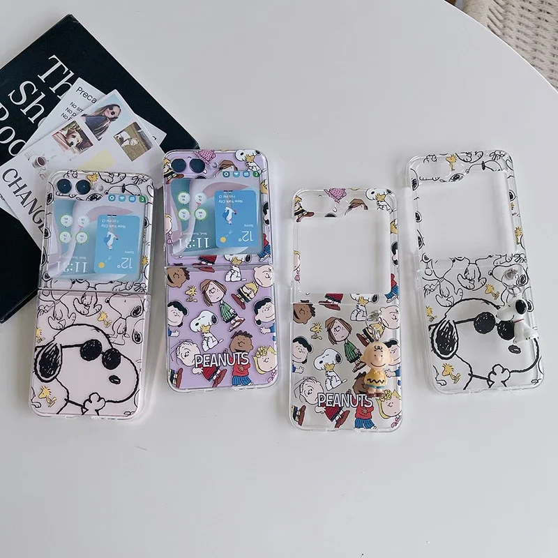 Cute Cartoon Snoopy Charlie Br – Phone Cases Z Flip 7 Bewertung und Preis