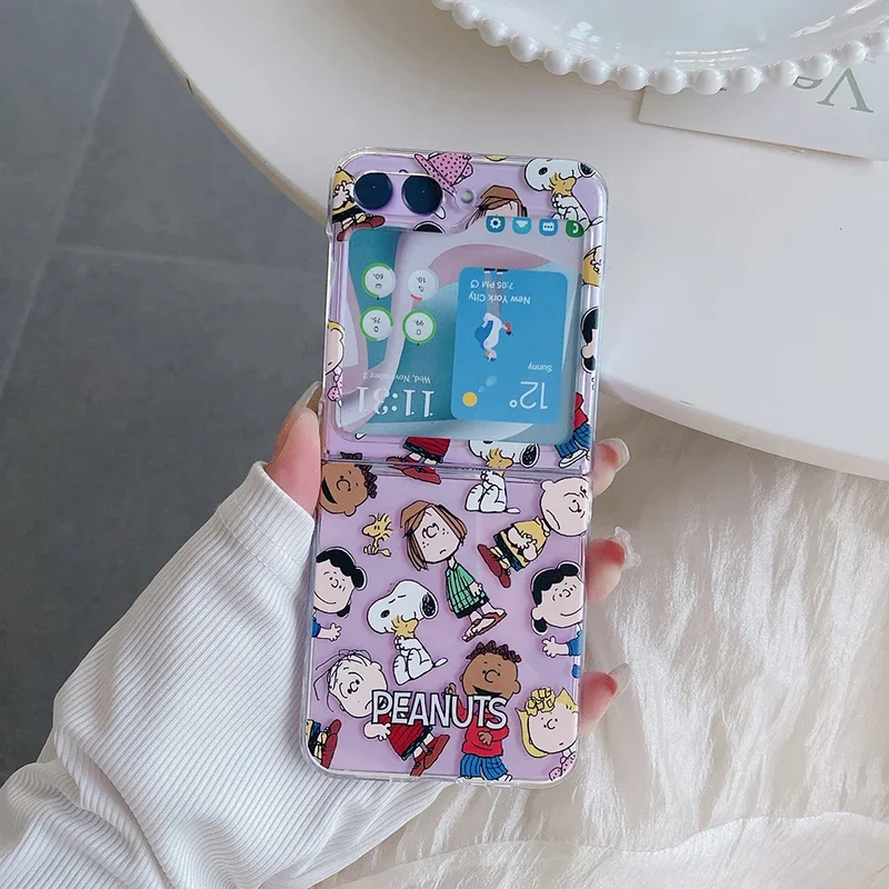 Cute Cartoon Snoopy Charlie Br – Phone Cases Z Flip 7 Bewertung und Preis