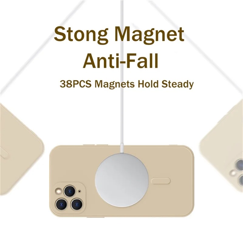High-end magnetic wireless cha – Silicone Liquid Case Bewertung und Preis